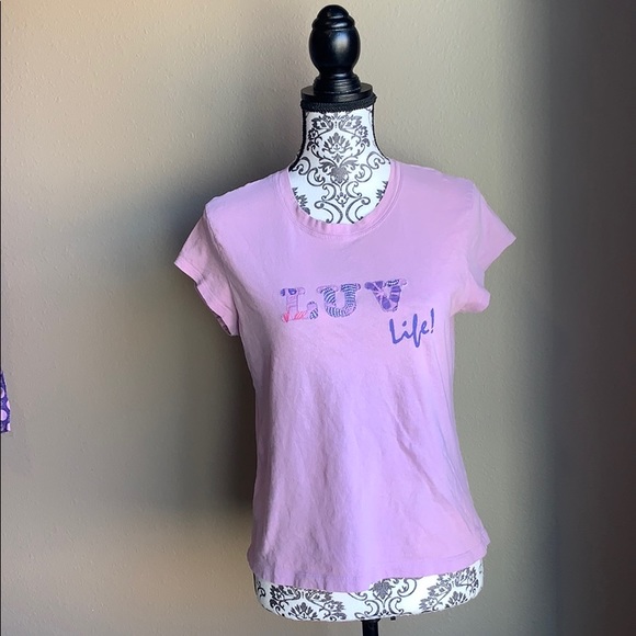 Lavender & Purple Luv Life Pajama Set *2 for $5* - Picture 2 of 14